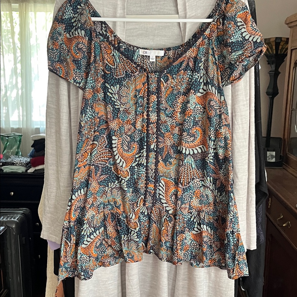 Multicolor Paisley Blouse